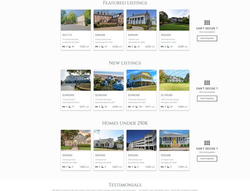 New IDX Real Estate Website for Jeff Domin Group