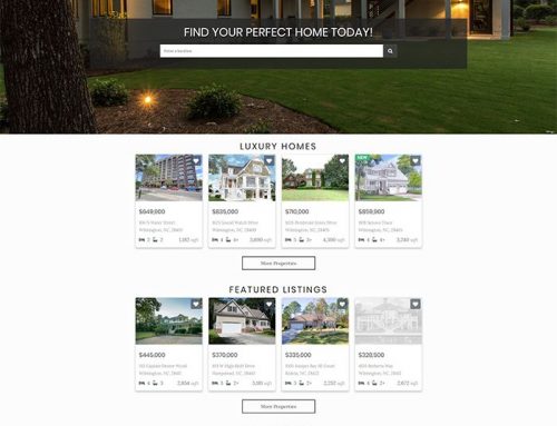 New Real Estate Web Design for Team Gale!