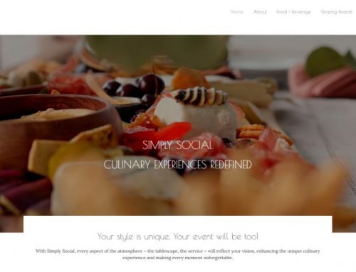 New Website Design for Simply Social!