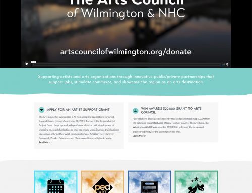 Web Design Wilmington – The Arts Council of Wilmington