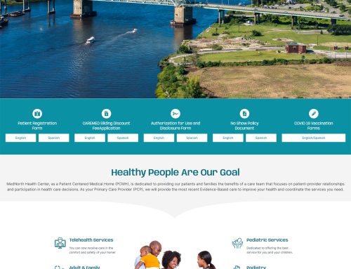 Wilmington Web Design for Mednorth Healthcare