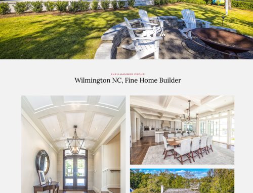 Custom Home Builder Website Design Wilmington NC