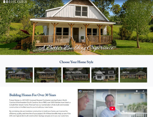 Wilmington Web Design and SEO for Future Homes