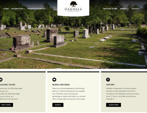 Wilmington Web Design – Oakdale Cemetery